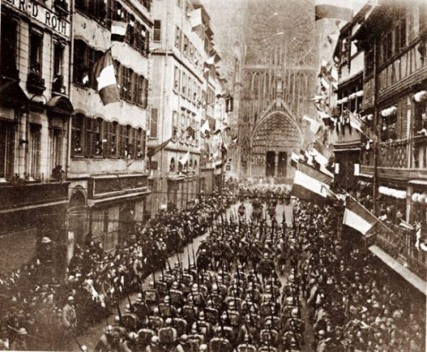 Spécial Centenaire de l’Armistice – Lettres de novembre 1918 – Entrée solennelle dans Strasbourg